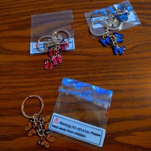 Butterfly Keychains